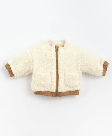Fur Jacket - Ginger - Play Up